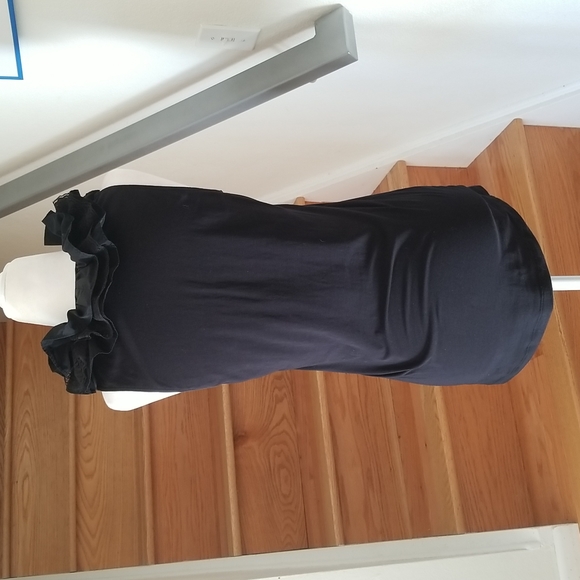Cabi Black Ruffle Tank - Picture 4 of 7